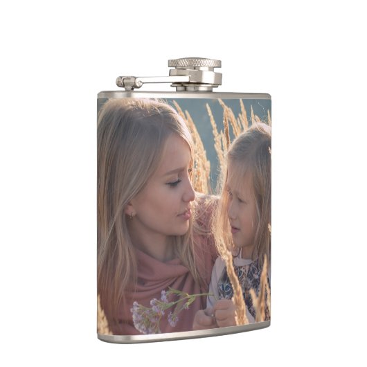 Custom Photo Flask Flachmann (Rechts)