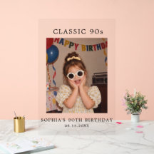 Custom Photo for Birthday Party