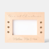 Custom Photo Frame for Triplets, Twins, 6x4"  Geätzte Rahmen (Vorderseite)
