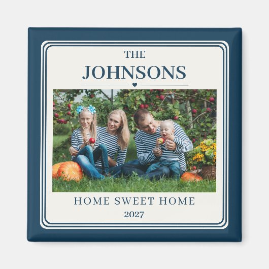 Custom Photo Gift Magnet (Vorne)