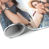 Custom Photo Gift Wrap, Custom Family Photo Geschenkpapier (Rolleneckpunkt)