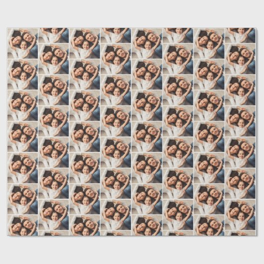 Custom Photo Gift Wrap – Personalized Paper Geschenkpapier (Flach)