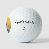 Custom Photo Golf Ball - Personalized Gift for Him (Logo)
