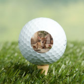 Custom Photo Golf Ball Special Occasion Gift (Insitu T-Shirt)