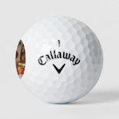 Custom Photo Golf Ball Wedding Favor Keepsake (Logo)