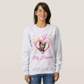 Custom Photo I Love My Husband Valentine's Day Sweatshirt (Vorne ganz)