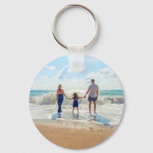 Custom Photo Keychain - Your Own Design - Summer Schlüsselanhänger