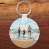 Custom Photo Keychain - Your Own Design - Summer Schlüsselanhänger (Vorderseite)