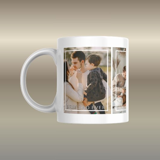 Custom Photo Layout for Family Moments Kaffeetasse