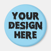 Custom Photo Logo design Promotional Personalized Magnet (Vorne)