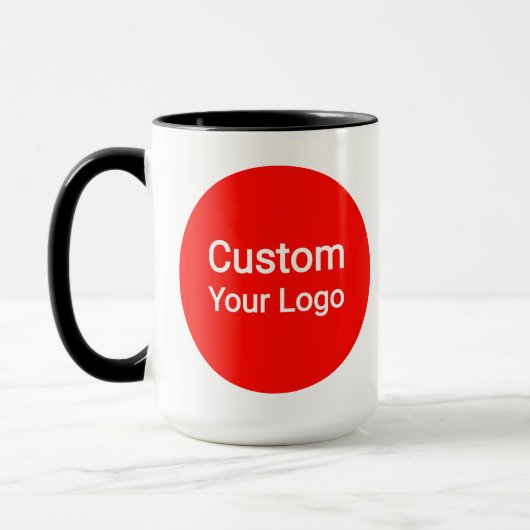 Custom Photo & Logo  | Personalized Tasse (Links)