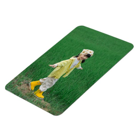 Custom Photo Magnet with Your Image (Linke Seite)