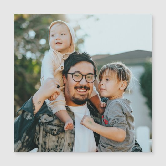 Custom Photo  Magnetkarte (Vorderseite)