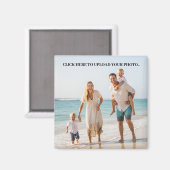 Custom Photo Magnets – Unique Memory Gift Magnet (Vorderseite/Rückseite)