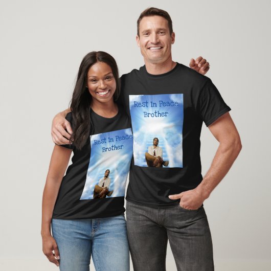 Custom Photo Mermorial In Loving Memory T-Shirt (Unisex)