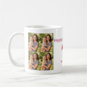 Custom photo Mothers Day Mug Kaffeetasse (Links)