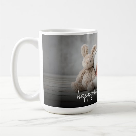 Custom Photo Mug Grandma, Modern One Photo Easy Kaffeetasse (Links)