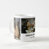 Custom Photo Mug with Personal Message and Date Kaffeetasse (Vorderseite Links)