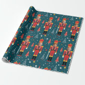 custom photo nutcracker Wrapping Paper - 2 images Geschenkpapier (Ungerollt)