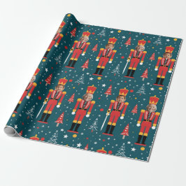 custom photo nutcracker Wrapping Paper - 2 images Geschenkpapier