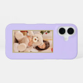 Custom Photo Pastel Lavender Case-Mate iPhone 16 Hülle (Rückseite (Horizontal))