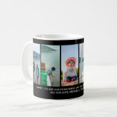 Custom Photo & Personal Message Mother’s Day Gift  Kaffeetasse (Vorderseite Links)