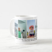 Custom Photo & Personal Message Mother’s Day Gift  Kaffeetasse (Vorderseite Links)