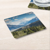 Custom Photo Personalized Picture Rechteckiger Pappuntersetzer (angewinkelt)