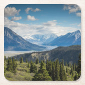 Custom Photo Personalized Picture Rechteckiger Pappuntersetzer (Vorderseite)