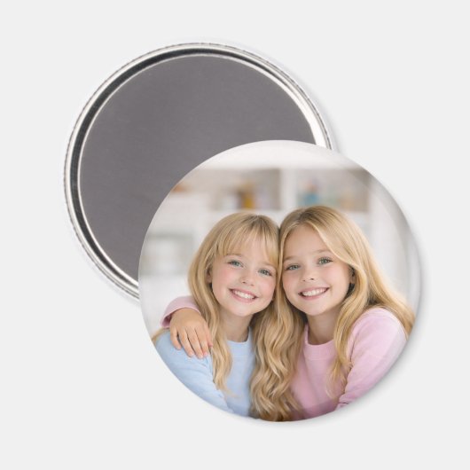 Custom Photo Personalized Refrigerator Magnet (Vorderseite/Rückseite)