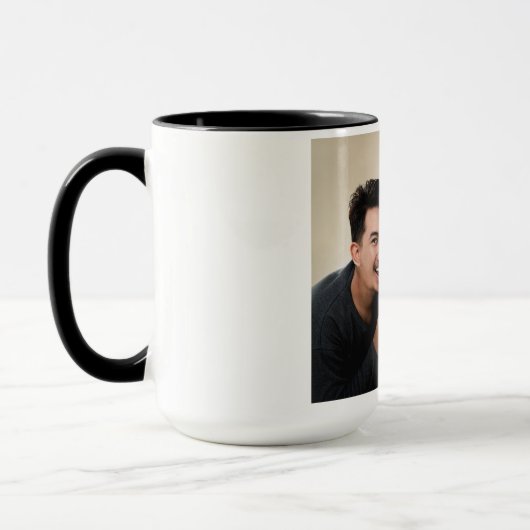 Custom Photo Personalized Tasse (Links)