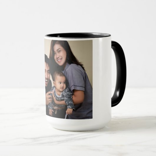 Custom Photo Personalized Tasse (VorderseiteRechts)