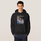 Custom Photo & Personalized Text Graphic Hoodie (Vorne ganz)
