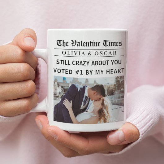 Custom Photo – Personalized “Valentines Times Gift Kaffeetasse