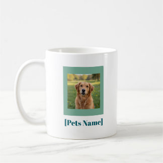 Custom Photo Pet Coffee Mug | Personalized Name Kaffeetasse