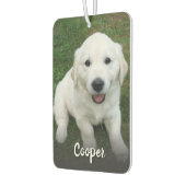 Custom Photo Pet Dog Photo Automobile Autolufterfrischer (Links)