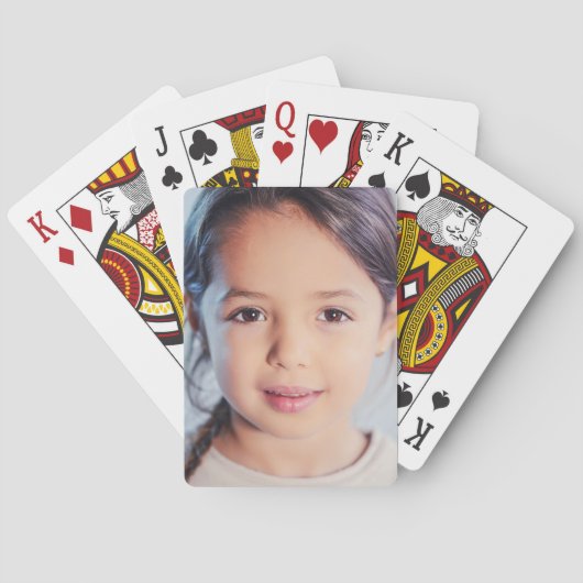 Custom photo playing cards spielkarten (Rückseite)