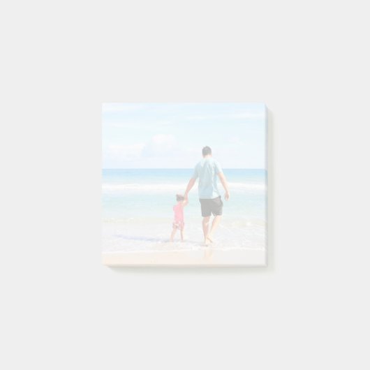 Custom Photo Post-it® Notes Create Your Own Gift Post-it Klebezettel (Vorderseite)