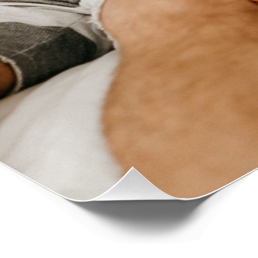 Custom Photo Poster (Ecke)