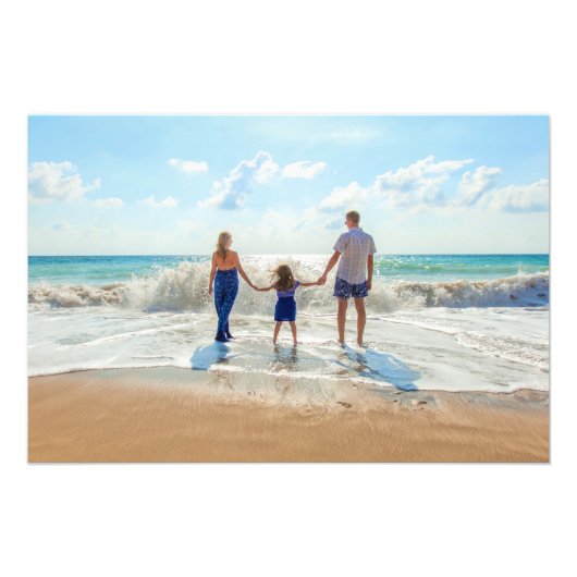 Custom Photo Print Gift with Your Favorite Photos Fotodruck (Vorne)