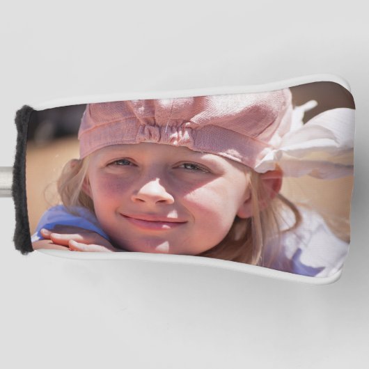 CUSTOM PHOTO PUTTER COVER GOLF HEADCOVER (Vorderseite)