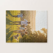 Custom Photo Puzzle - Personalized Anniversary (Horizontal)
