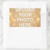 Custom Photo Rechteckiger Aufkleber (Tasche)