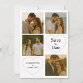 Custom Photo Save The Date (Vorderseite)