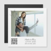 Custom Photo Save the Date Wedding magnet (Vorne/Hinten)