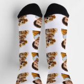 Custom Photo Simple Personalized Golfer Driver Socken (Oben)