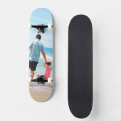 Custom Photo Skateboard Your Own Design - Best DAD (Vorderseite)