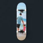 Custom Photo Skateboard Your Own Design - Best DAD<br><div class="desc">Custom Photo - Your Own Design - Special - Personalized Family / Friends or Personal Gift - Add Your Photo / Text - Resize and move or remove and add elements / image with customization tool. Choose / add your favorite font / text color ! You can transfer this design...</div>