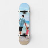 Custom Photo Skateboard Your Own Design - Best DAD (Vorderseite)