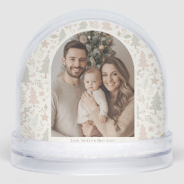 Custom Photo Snow Globe – Holiday Keepsake Schneekugeln